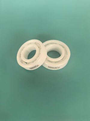 6002ce  Zirconium Oxide Bearings For Pumps Valves Handling Corrosive Fluids Acids / Alkalis