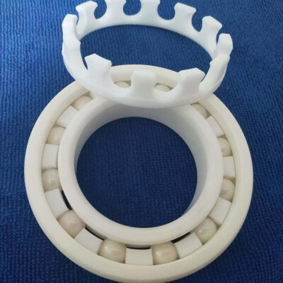 6005 CE ZrO2 Ceramic Ball Bearing with PEEK Cage 25x47x12mm for High-Temperature Applications