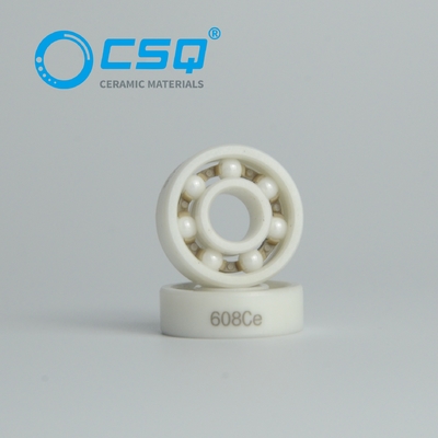 608 ジルコニアセラミックベアリング 8x22x7mm ZrO2 レース PEEK ケージ ABEC3