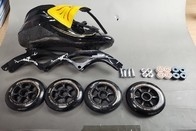 ABEC 1に耐える深い溝のローラー スケート608ce