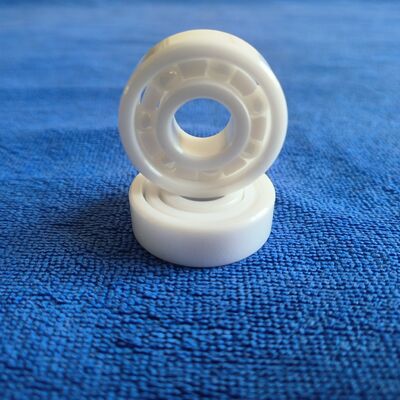 6201 Full Zirconia Ceramic Bearing with PTFE Cage 12mm Inner Diameter 32mm Outer Diameter 10mm Width